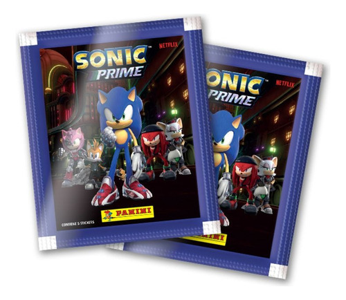 Pack 20 Sobres Álbum Sonic Prime 2024