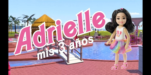 Invitación En Video De Barbie Pool Party