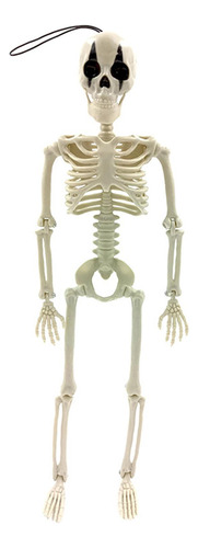 Esqueleto Móvil De 16 Pulgadas Para Colgar En El Nariz Roja