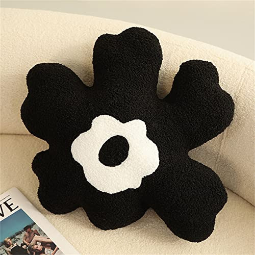 Cojines De Flores Cojines Forma De Flor Negra Decoraciã...