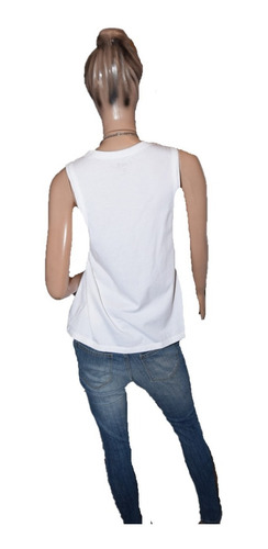 Maria Cher Musculosa La Vie En Rose Blanca