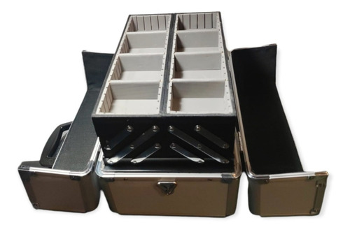 Maletin Caja Herramienta Aluminio Reforzado Divisones Fuelle