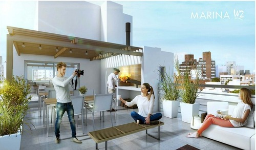 Imagen 7 de 8 de Venta De Monoambiente En Punta Carretas Marina W Ii
