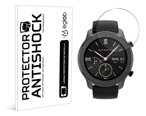 Protector De Pantalla Antishock Para Amazfit Gtr Lite 47mm