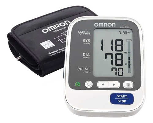 Tensiometro Omron Hem-7130  De Brazo Automático Digital 