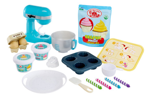 Little Tikes Accesorios De Cocina Kit De Panadero Con Arena Turquesa