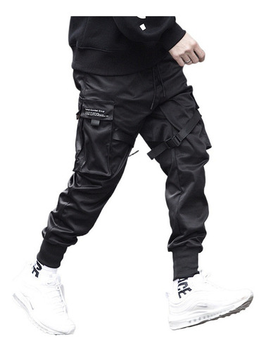 Hombres Casual Harem Joggers Pantalón Deportivo Pantalones