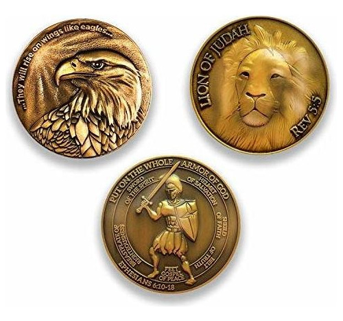 Logos Trading Post Monedas Cristianas Antiguas Chapadas En O
