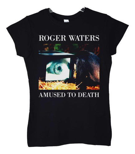 Polera Mujer Roger Waters Amused To Death Monkey Rock Abomin