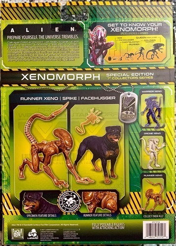 Alien Xenomorph Edición Especial Runner Coleccionable Terror