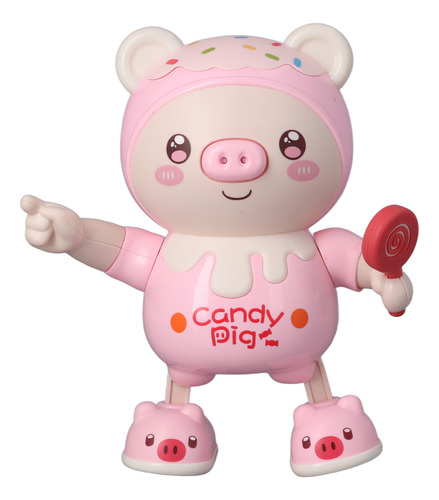 Pink Interactive Dancing Pig Toy Electronic Piglet Cool