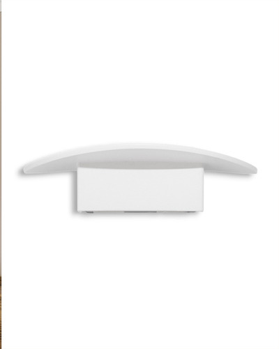 Aplique Pared Led Interior Practiled Metal Esmerilado 220v Estructura Blanco