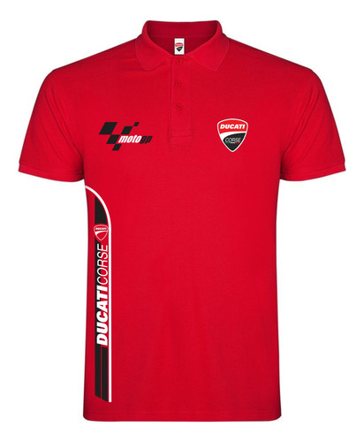 Polo Playera Ducati Corse Moto Gp Motor