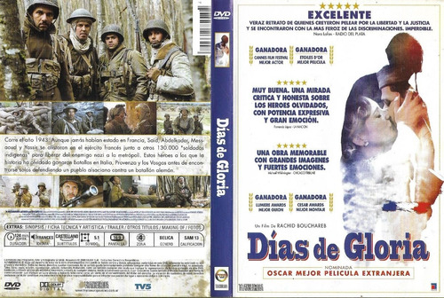 Dias De Gloria Dvd Indigènes Rachid Bouchareb Belico