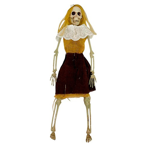 Esqueleto Caveira Zumbi 40cm Festa Halloween