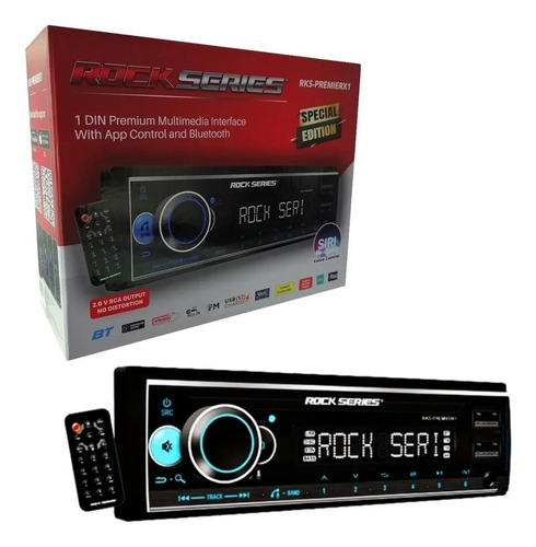 Estéreo 1 Din Rock Series Rks-premierx1 50 Watts X 4 App Blu