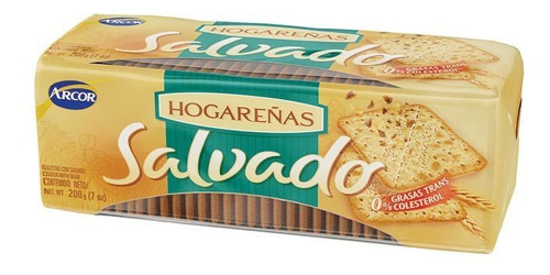 Pack X 36 Unid. Galletitas  Salvado 200 Gr Hogarenas Gallet