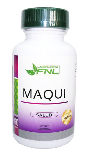 Maqui 60 Cap Super Alimento Fruta Antioxidantes