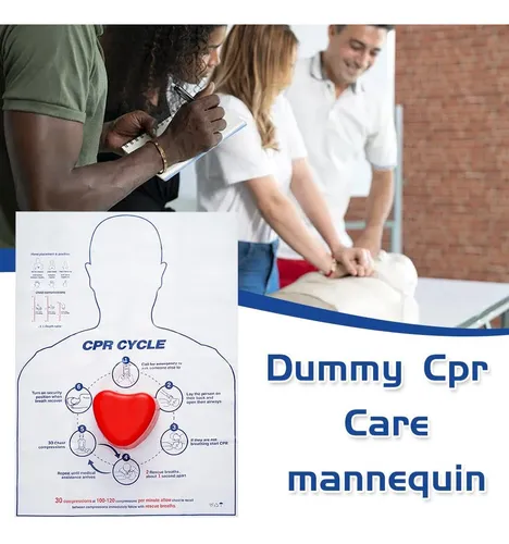 Kit De Entrenamiento Rcp Solo Manos Para Instructores Y Estu