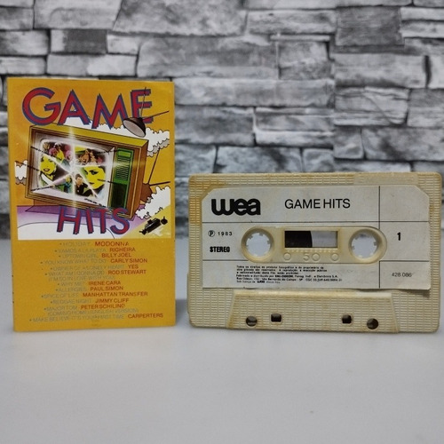 Game Hits Cassette Madonna Billy Joel  Manhattan Transfer