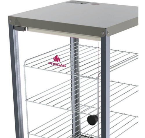 Imagem 2 de 3 de Estufa Vertical Elétrica Progás Em Inox Pr-640e 220v
