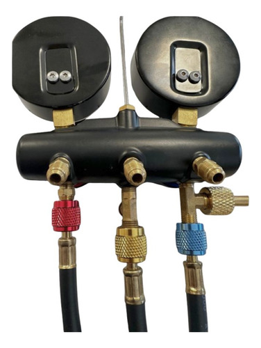 Cj Manifold 2 Vias Bravo Bpro-m2 R32-r410a Com Mangueiras