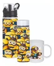 Comprar Set  Minions Mi Villano Termo Smart + Botella 750 Ml +tazón
