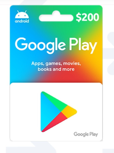Tarjeta De Google Play 200