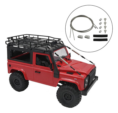 3 Cuerda De Acero For Mn90 1/12 Camión Rc Coche