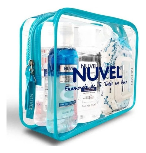 Cosmetiquera Nuvel Kit Cuidado Facial 6 Piezas Tipo de piel Todo tipo de piel