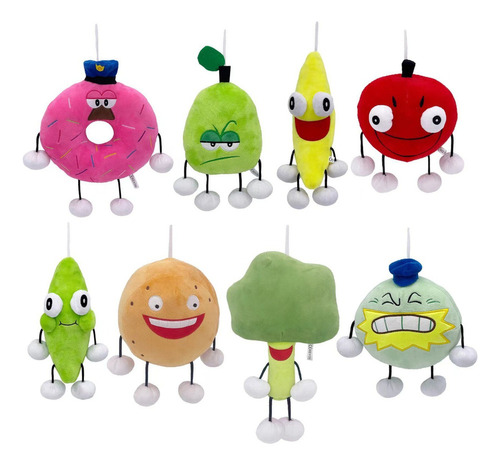 8 Muñecos Peluche De Juego De Cerebro Shovelware Para Roblox