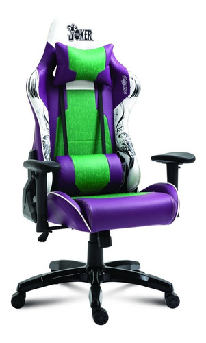 Silla Gamer Pc Playstation Level Up Dc The Joker Guason