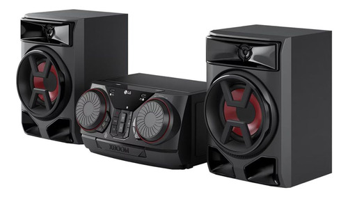 Minicomponente De Audio Xboom LG Bluetooth Usb Fm Negro CK43N