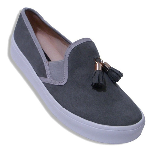 Tenis Plataforma Campanas Mujer Slip On Suave Comodo