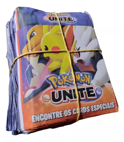 Kit Cartinhas Pokemon =60pctes Cards Bater Bafo Pokemon em Promoção na  Americanas