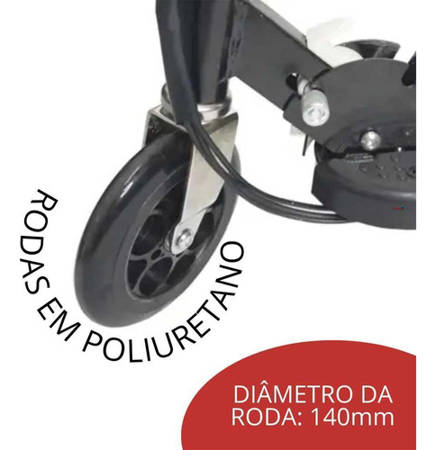 Patinete Elétrico Kit Proteção Importway Bwpek-120w Preto