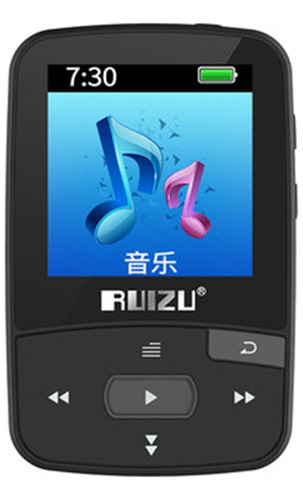 Reproductor Mp3 Ruizu X50 Sport Bluetooth Con Clip De 40 Gb