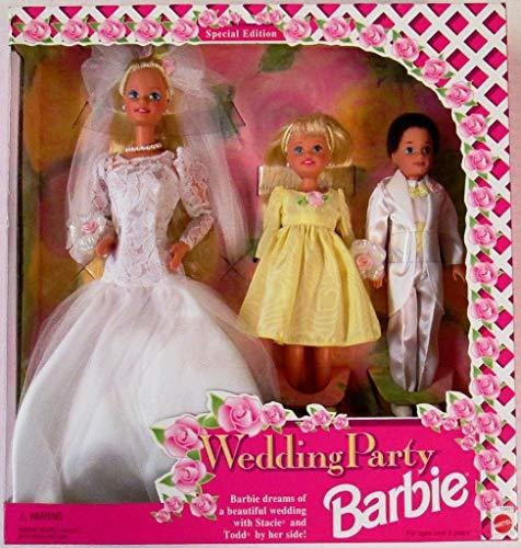 Fiesta De Boda De Barbie Giftset Edicion Especial W Stacie -