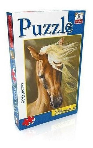 Puzzle 500 Piezas Caballo Marrón Liberado Cod 280