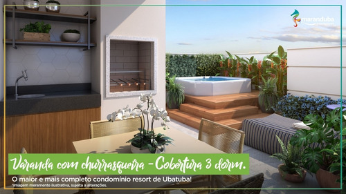 Imagem 2 de 5 de Apartamento Na Planta Ubatuba - Sp - Maranduba - J004