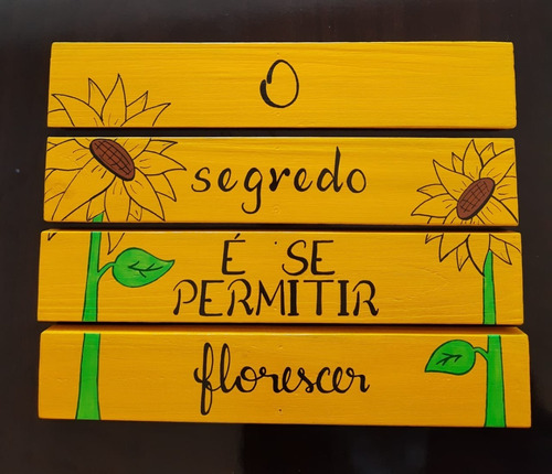 Enfeite Para Jardim Placa Girassol: O Segredo É Se Permitir