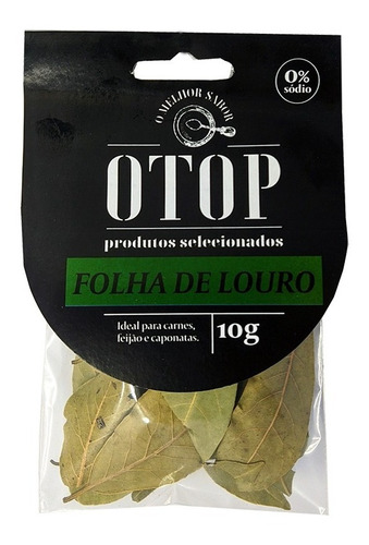 Folha De Louro 10g Otop