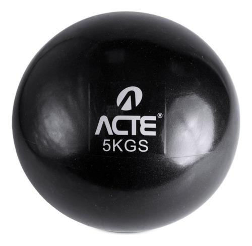 Bola Tonificadora Para Yoga E Pilates De Pvc Com 5kg Acte