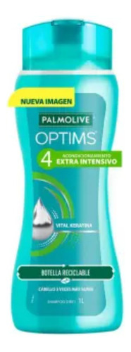 2 Pza Shampoo Palmolive Optims Nivel 4 Acondicionamiento Ext