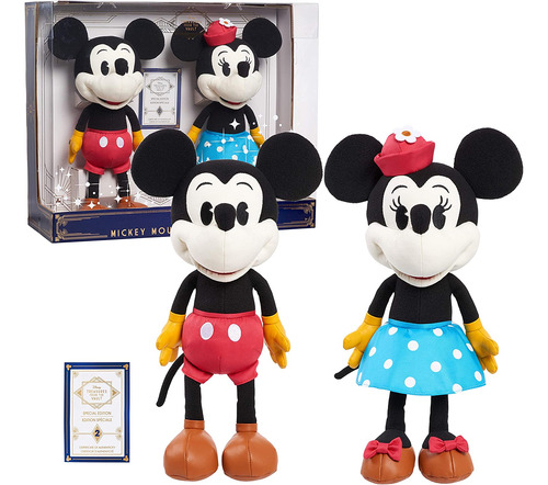 Peluches Treasures From The Vault Mickey Y Minnie Mouse