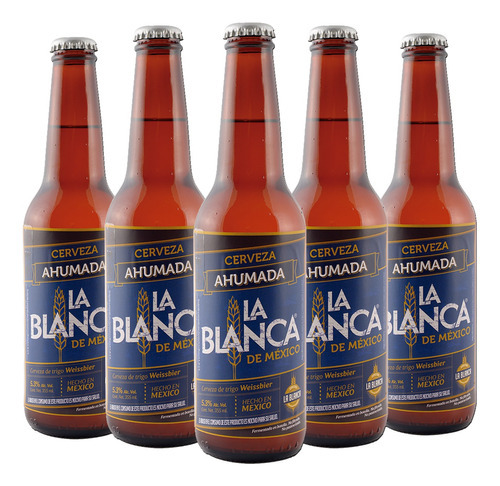 Cerveza Artesanal La Blanca Ahumada 355 Ml - 12 Pack