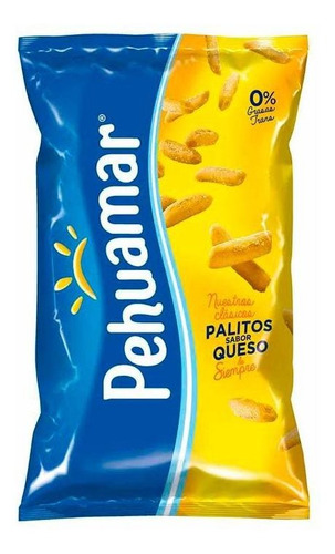 Pack X 4 Unid Palitos  Queso 680 Gr Pehuamar Snack