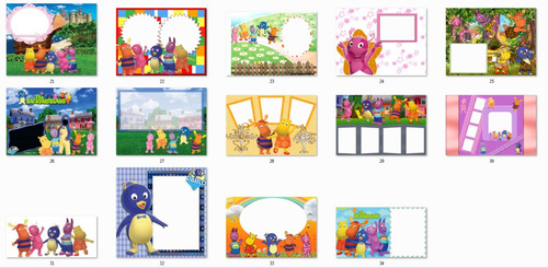 Imagem 3 de 3 de Arte Convite - Backyardigans - Envio Por Email