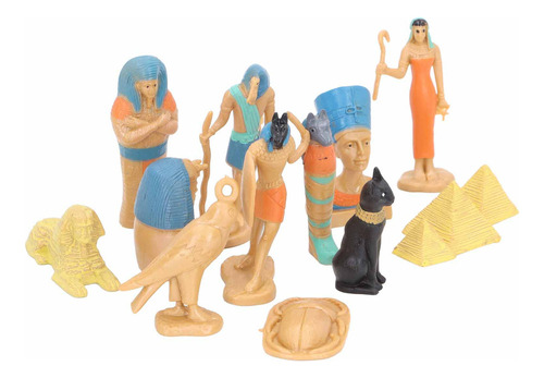 Figuras Y Juguetes Del Antiguo Egipto, 12 Piezas, Esfinge Eg