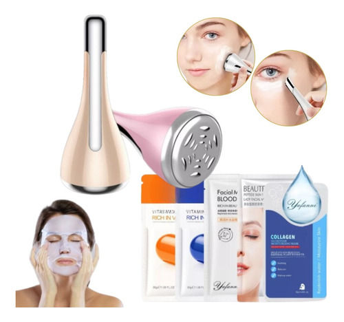 Masajeador Magnéticas Facial Anti Arrugas + 5 Mascarillas